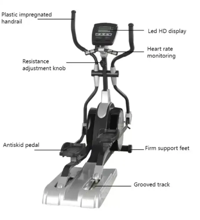 gym elliptical details